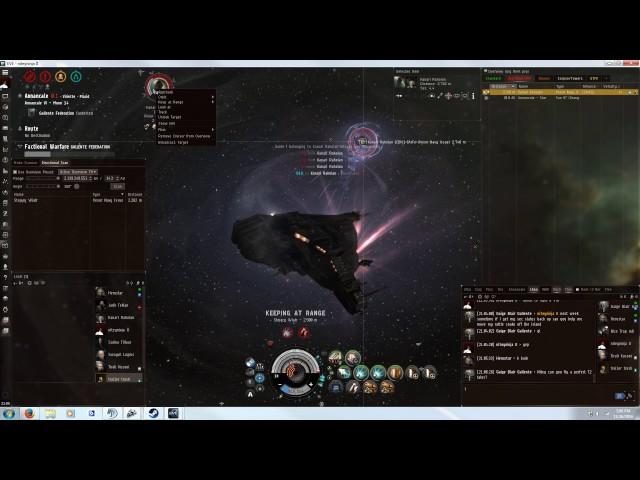 Faction Warfare Vexor Navy Issue Kill