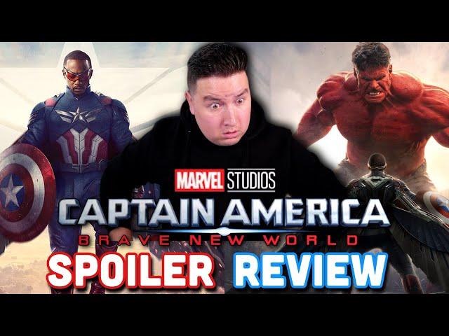 Captain America Brave New World SPOILER REVIEW (WTF Post Credit Scene)