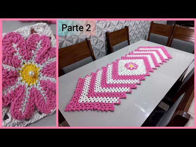 Easy to make crochet table runner | Part 2 final