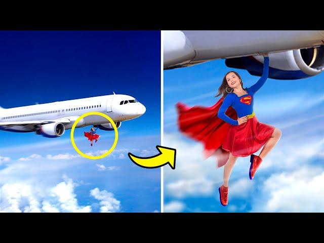 Как провести супергероев в самолёт