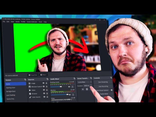 Setup A Green Screen in OBS Studio for Streaming