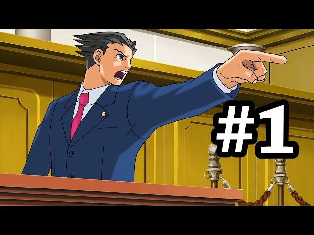 A Man Who Loves Crime Plays Phoenix Wright: Ace Attorney - Part One