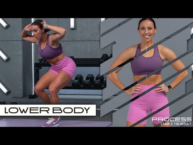 40 Minute At Home Strong Lower Body Workout | RESULT - Day 8