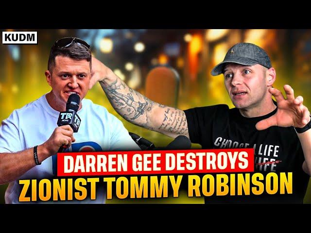 Darren Gee Absolutely Rips Tommy Robinson Apart