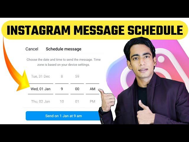 Instagram Par Message Schedule Kaise Kare | How To Schedule Message On Instagram 2025