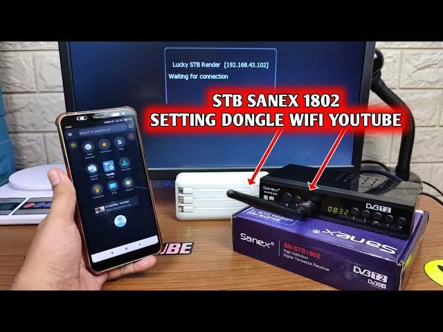 CARA SETTING DONGLE WIFI DI STB SANEX 1802