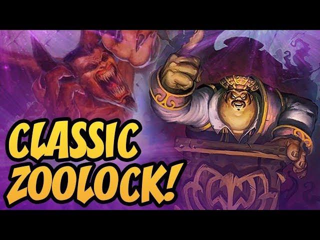 Classic Zoolock! | Saviors of Uldum | Hearthstone