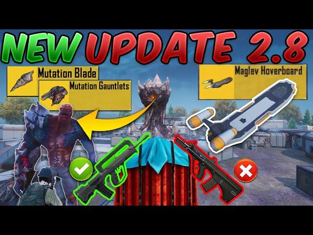 2.8 Update Tips & Tricks (PUBG/BGMI) Zombie's Edge Halloween Theme AUG & FAMAS Airdrop, Aerolith Lab