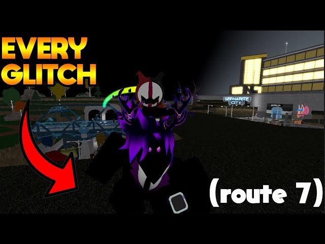 EVERY GLITCH SPOT IN ROUTE 7 | Roblox Loomian Legacy