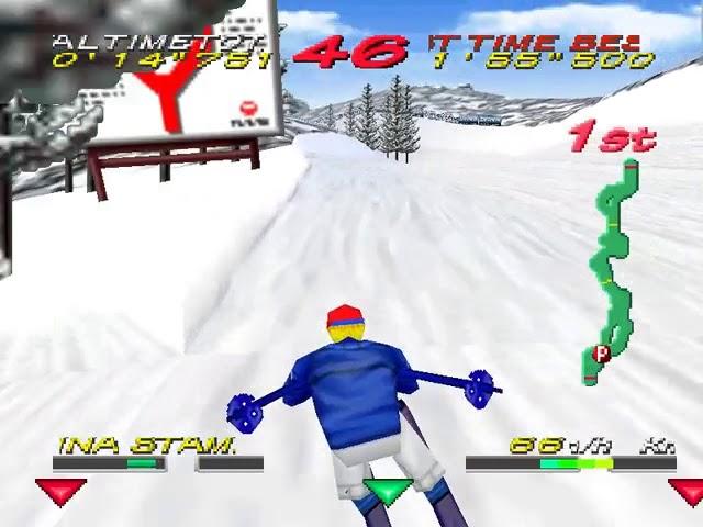 N64 Game Sample Video - Big Mountain 2000 USA