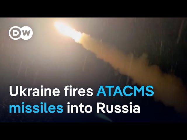 Russia says Ukraine attacked Bryansk region with US-made ATACMS missiles | DW News