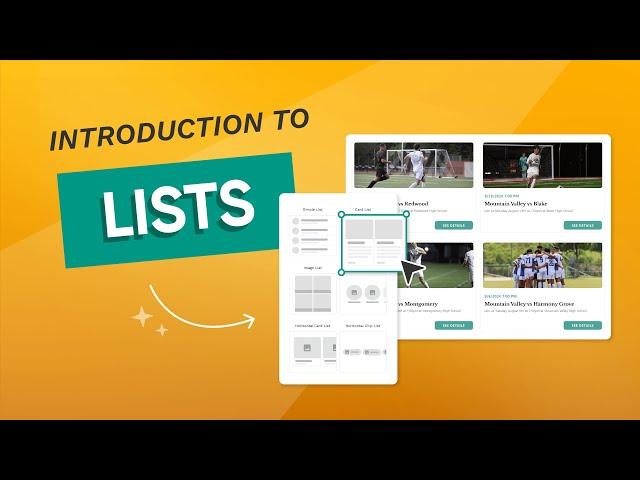 Introduction to Lists | A No Code App Builder Tutorial