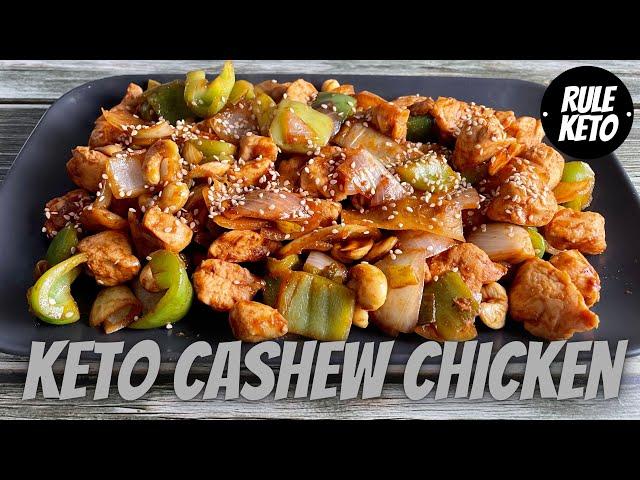 Easy Keto Cashew Chicken Recipe | Asian Keto Meals | Keto Chinese Takeout