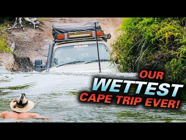 CAPE YORK MADNESS - Which 4WD FLOATED?  ROOF-DEEP RIVER CROSSING -  Old Telegraph Track in detail