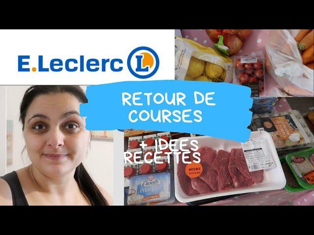 [RETOUR DE COURSES] ▶ LECLERC - JANVIER 2021 - DES PETITES COURSES MAIS PLEINS IDEES RECETTES !