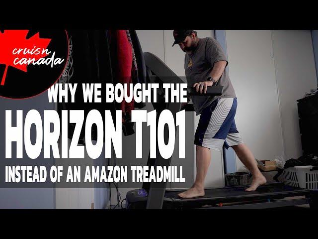 Real Review | Why We Bought The Horizon T101 Treadmill Over Treadmills from Amazon 2021