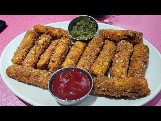 Crispy Paneer Fingers|Paneer snacks|Evening snacks|Starter Paneer snacks|कुरकुरे पनीर स्नैक्स।