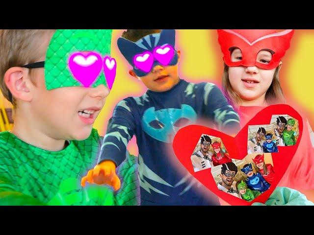 PJ Masks in Real Life ️ Zombie Love Cakes! ️ PJ Masks Official