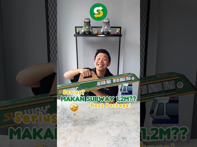 MAKAN SUBWAY SEPANJANG INI ?? Siapa udah coba?? #MenuStevenwang