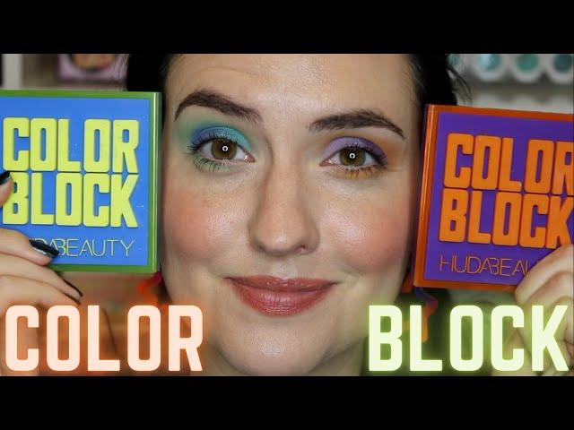 HUDA Beauty COLOR BLOCK Obsessions Palettes | Swatches, Comparisons, 2 Tutorials + Review