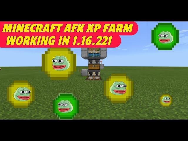 INSANE MINECRAFT AFK XP FARM #Shorts