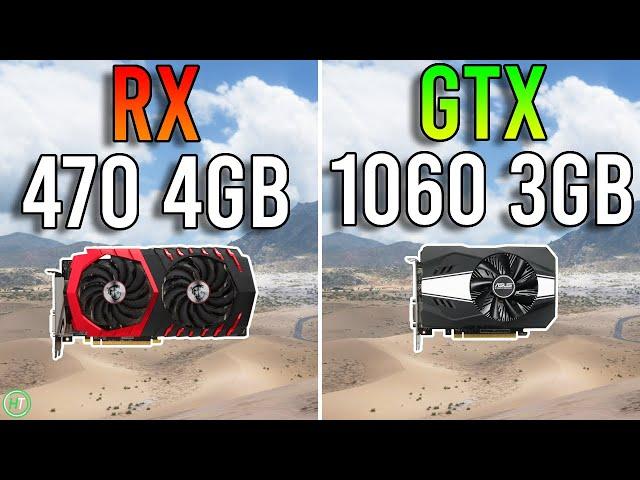 RX 470 vs GTX 1060 3GB - Tested in 2022