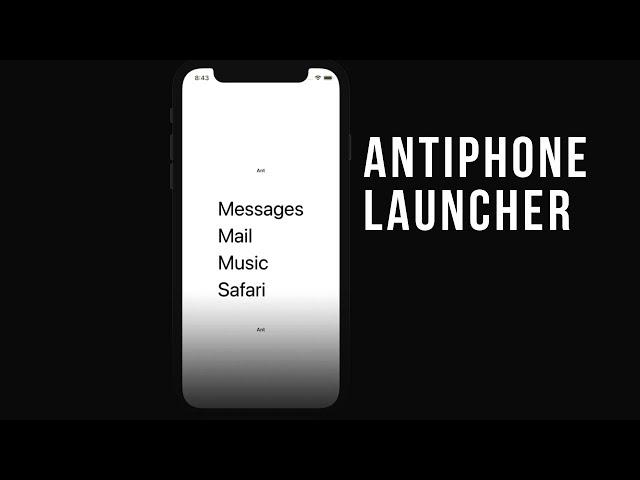 AntiPhone Launcher (iOS)