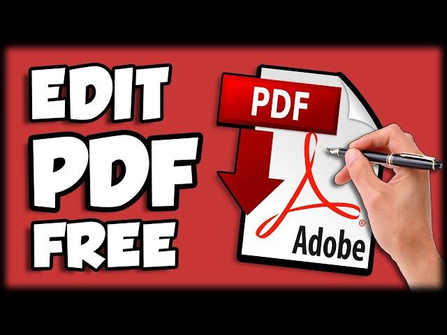 How to Edit Any PDF Free