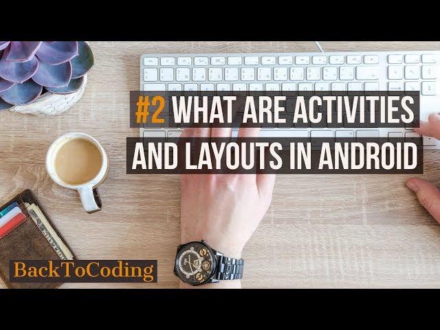 #2 What are Activities & Layouts in Android | Activities and Layouts animated video