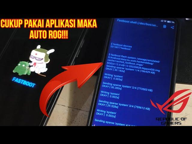 Real Install Rom Custom Rog Pakai Aplikasi! Tanpa Root, Pc & Twrp?