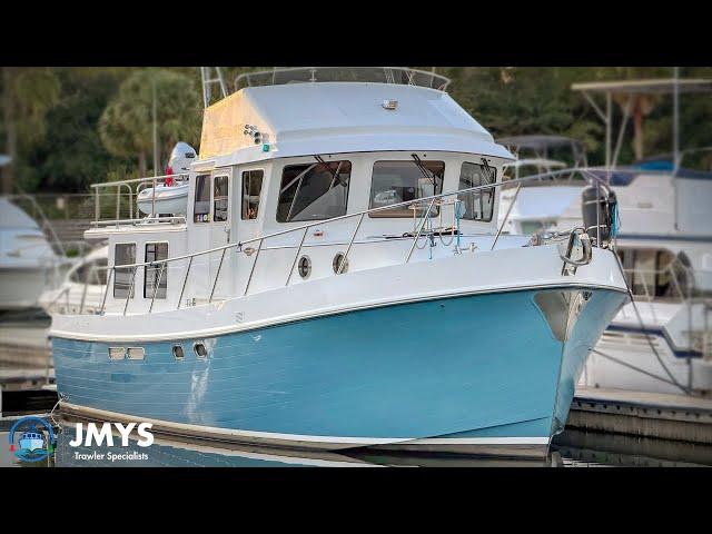 AMERICAN TUG 435 – ODYSSEY – [Talk View Tour] – Trawler for Sale – JMYS