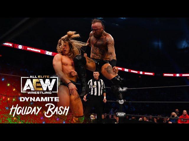 Malakai Black Knocks Off Griff Garrison's Head | AEW Dynamite: Holiday Bash, 12/22/21