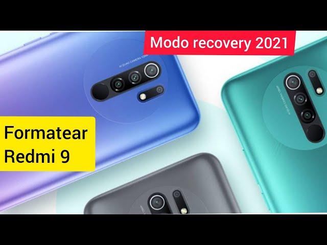 como formatear  xiaomi redmi 9 [ modo recovery ]