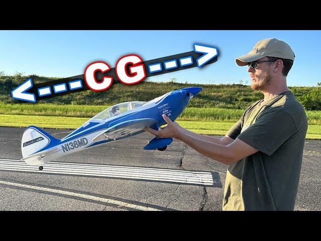 How IMPORTANT is CG? - Extreme Center of Gravity Test with RC Plane