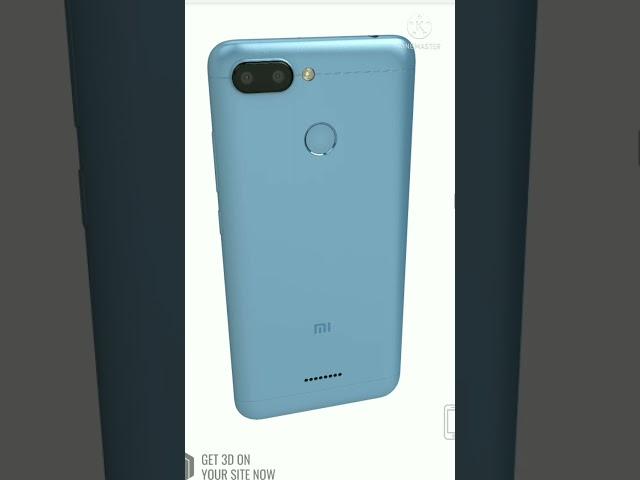 Xiaomi Redmi 6 Blue in 360° #Shorts