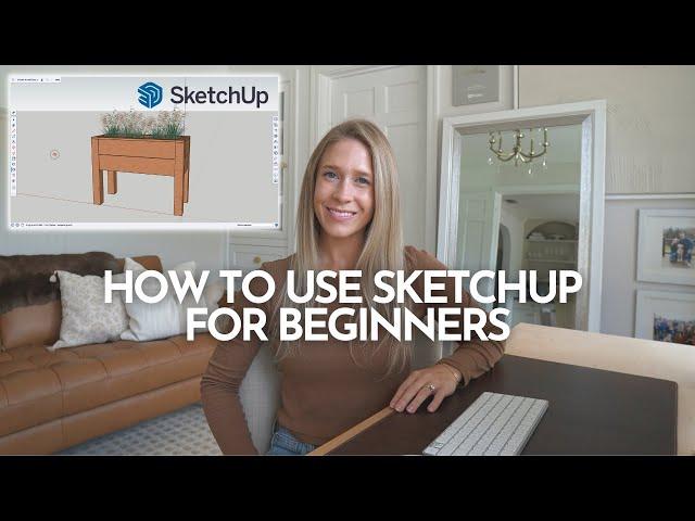 How to use SketchUp (free) for Beginners | 2023