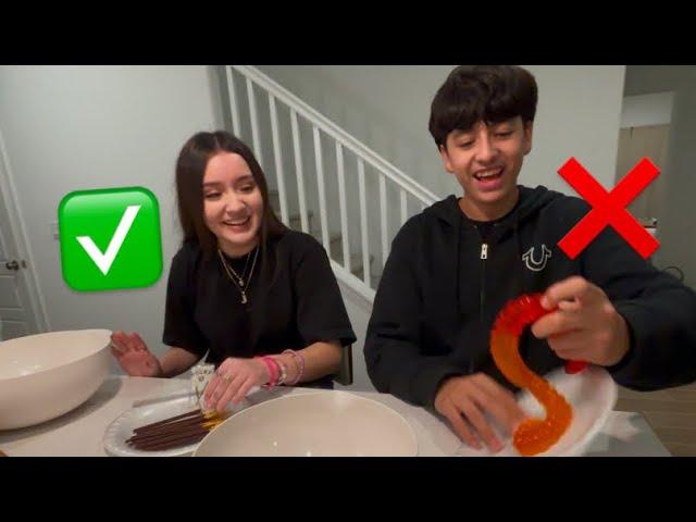 GUMMY VS REAL FOOD/ VLOGMAS DAY 18