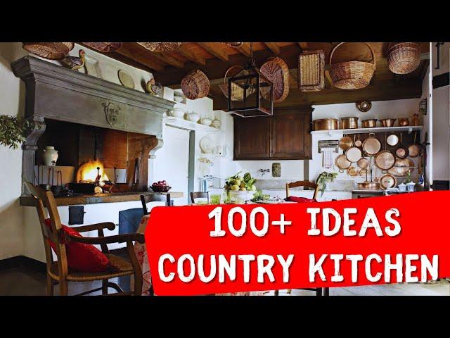 COUNTRY KITCHEN IDEAS  100+ most cozy designs