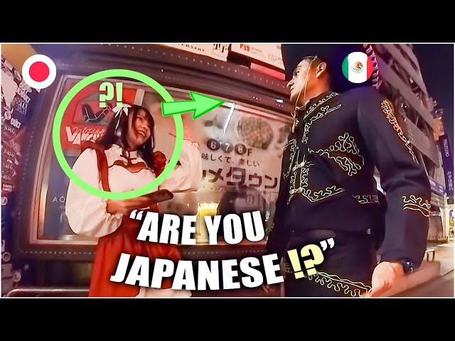 Mexican guy SHOCKS EVERYONE speaking FLUENT Japanese and more - Tokyo Shibuya Halloween 2023