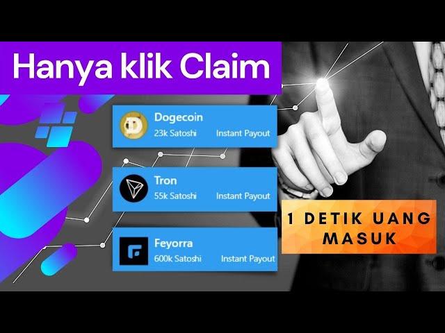 Dapat 55Rb Satoshi Tiap Klik Website Penghasil Uang Terbukti Membayar Tanpa Batasan Klaim Tiap Hari