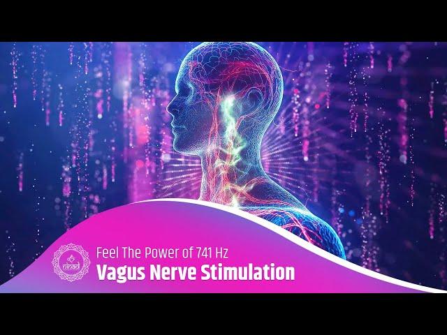 Vagus Nerve Stimulation for Ultimate Happiness and Well-Being | Feel The Power of 741 Hz