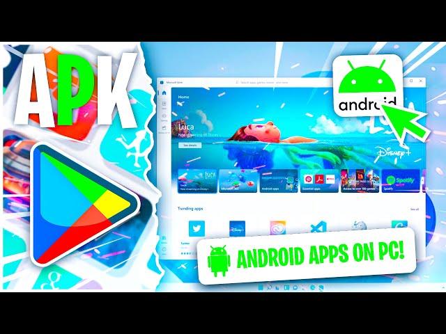 How To Run Android APPS On PC/Laptop - 2023  (Easy Emulator Setup & APK Installation Guide)
