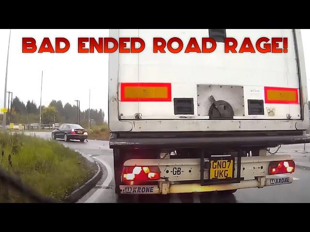 UNBELIEVABLE UK LORRY DRIVERS | Lorry Driver Sacked For Overturning 27 Tonnes, Lorry Rage Crash! #42