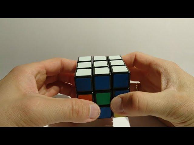 How to solve one face of 3x3 Rubiks Cube