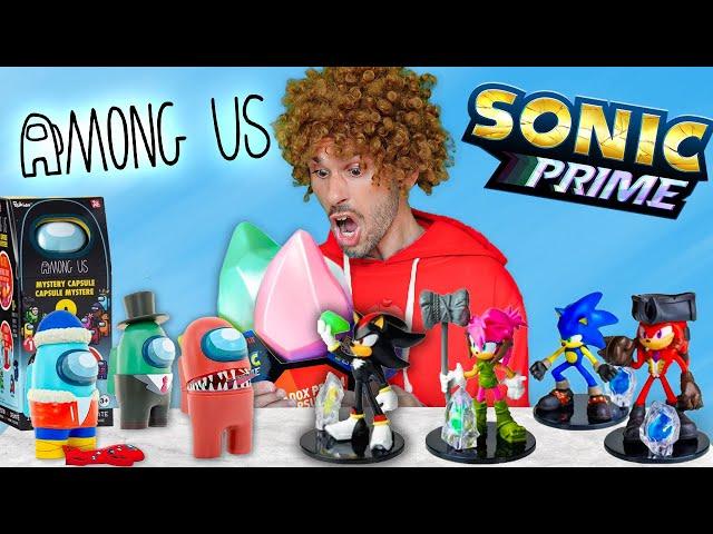 Billys Toy Review | Among us & Sonic  Stocking Stuffers!