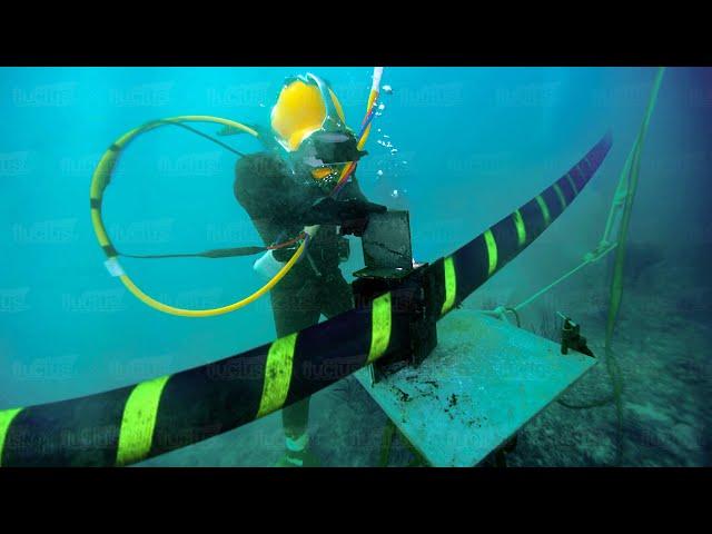 Scary Job of Repairing Million $ Cables Underwater