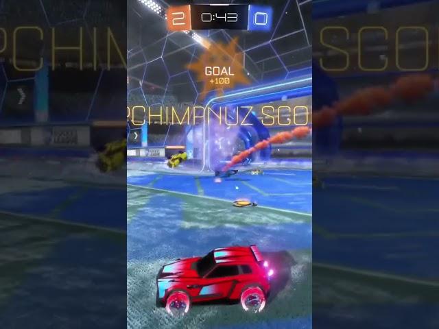 This pinch was #insane  #shorts #clips #rocketleague #elite #mfdoom #crazy #tricks #fennec