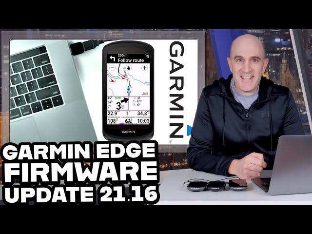 Garmin EDGE 540/840/1040 Series Firmware 21.16 Update Details