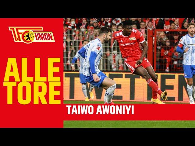 ALLE TORE von Taiwo Awoniyi | 1. FC Union Berlin