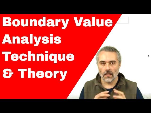 Boundary Value Analysis (BVA) Traditional Software Testing Technique